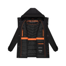 Stone Harbour Netaan Herren Winter Parka Schwarz-Größe XL - Gr. XL