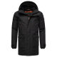 Stone Harbour Netaan Herren Winter Parka Schwarz-Größe XL - Gr. XL