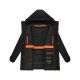 Stone Harbour Netaan Herren Winter Parka Schwarz-Größe XXL - Gr. 2XL