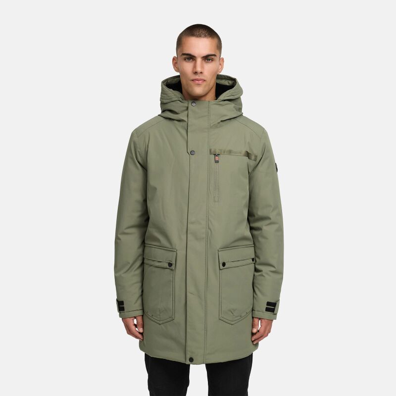 Stone Harbour Netaan Herren Winter Parka Dusty Olive-Gr&ouml;&szlig;e XXXL - Gr. 3XL