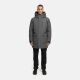 Stone Harbour Netaan Herren Winter Parka Anthrazit-Größe S - Gr. S