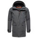Stone Harbour Netaan Herren Winter Parka Anthrazit-Größe M - Gr. M