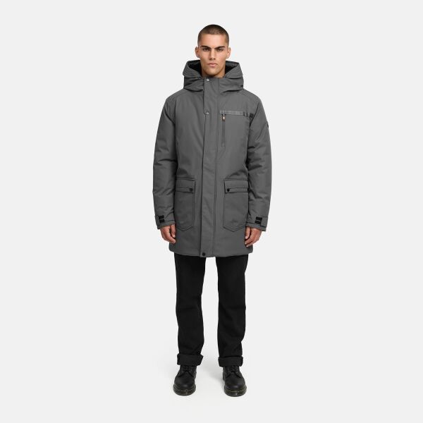 Stone Harbour Netaan Herren Winter Parka Anthrazit-Größe XXXL - Gr. 3XL