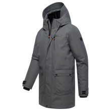 Stone Harbour Netaan Herren Winter Parka Anthrazit-Größe XXXL - Gr. 3XL