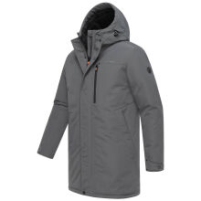 Stone Harbour Phinoo Herren Herbst Winterjacke Parka B775 Anthrazit Größe S - Gr. S