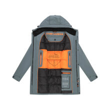 Stone Harbour Phinoo Herren Herbst Winterjacke Parka B775 Stormy Blue Gr&ouml;&szlig;e XL - Gr. XL
