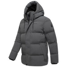 Stone Harbour Taviaan Herren Winter Steppjacke Winterjacke Anthrazit-Größe S - Gr. S