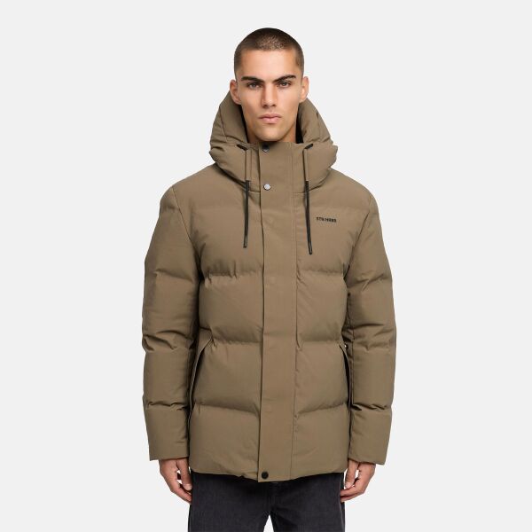 Stone Harbour Taviaan Herren Winter Steppjacke Winterjacke Stone Brown-Gr&ouml;&szlig;e XXXL - Gr. 3XL