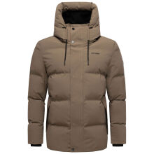 Stone Harbour Taviaan Herren Winter Steppjacke Winterjacke Stone Brown-Gr&ouml;&szlig;e XXXL - Gr. 3XL