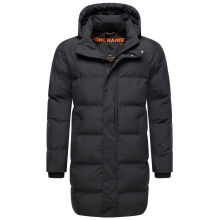 Stone Harbour Thadeek Herren Winter Steppmantel Schwarz Gr&ouml;&szlig;e XXXL - Gr. 3XL