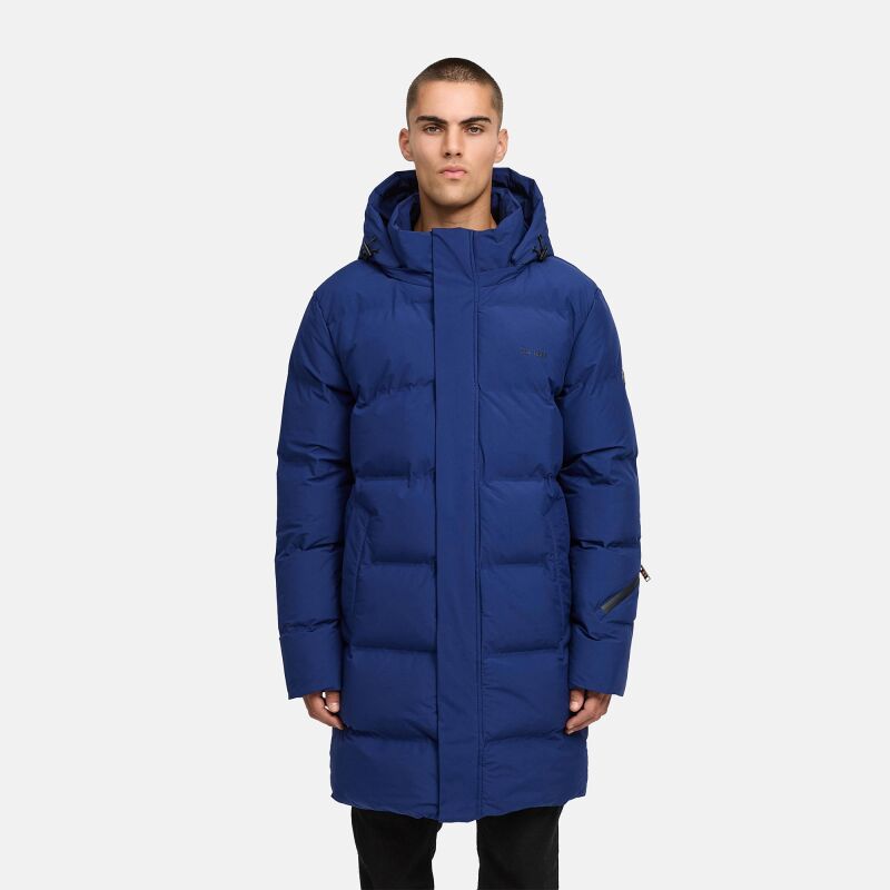 Stone Harbour Thadeek Herren Winter Steppmantel Navy