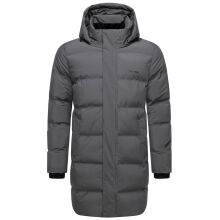 Stone Harbour Thadeek Herren Winter Steppmantel Anthrazit Größe S - Gr. S