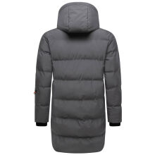 Stone Harbour Thadeek Herren Winter Steppmantel Anthrazit Größe S - Gr. S