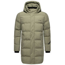 Stone Harbour Thadeek Herren Winter Steppmantel Dusty Olive Gr&ouml;&szlig;e XXL - Gr. 2XL
