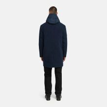 Stone Harbour Thiagoo Herren gef&uuml;ttert in Wollmantel Optik Navy Gr&ouml;&szlig;e XL - Gr. XL