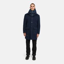 Stone Harbour Thiagoo Herren gef&uuml;ttert in Wollmantel Optik Navy Gr&ouml;&szlig;e XXXL - Gr. 3XL