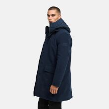 Stone Harbour Thiagoo Herren gef&uuml;ttert in Wollmantel Optik Navy Gr&ouml;&szlig;e XXXL - Gr. 3XL