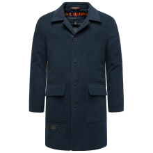 Stone Harbour Thiagoo Herren gef&uuml;ttert in Wollmantel Optik Navy Gr&ouml;&szlig;e XXXL - Gr. 3XL