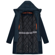 Stone Harbour Thiagoo Herren gef&uuml;ttert in Wollmantel Optik Navy Gr&ouml;&szlig;e XXXL - Gr. 3XL