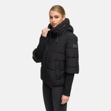 Navahoo Lotusherz Damen Herbst Winter Steppjacke Schwarz Gr&ouml;&szlig;e S - Gr.36