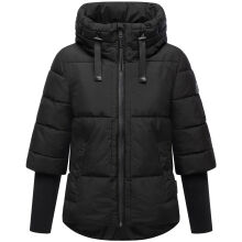 Navahoo Lotusherz Damen Herbst Winter Steppjacke Schwarz Gr&ouml;&szlig;e S - Gr.36
