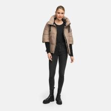 Navahoo Lotusherz Damen Herbst Winter Steppjacke TaupeGrey Gr&ouml;&szlig;e S - Gr.36