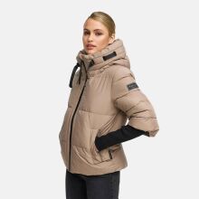 Navahoo Lotusherz Damen Herbst Winter Steppjacke TaupeGrey Gr&ouml;&szlig;e S - Gr.36