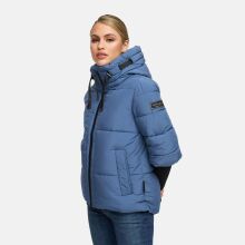 Navahoo Lotusherz Damen Herbst Winter Steppjacke DustyBlue Gr&ouml;&szlig;e S - Gr.36