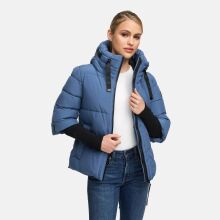Navahoo Lotusherz Damen Herbst Winter Steppjacke DustyBlue Gr&ouml;&szlig;e S - Gr.36