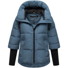 Navahoo Lotusherz Damen Herbst Winter Steppjacke DustyBlue Gr&ouml;&szlig;e S - Gr.36