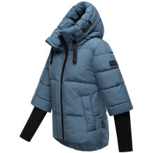 Navahoo Lotusherz Damen Herbst Winter Steppjacke DustyBlue Gr&ouml;&szlig;e S - Gr.36