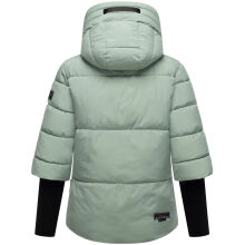 Navahoo Lotusherz Damen Herbst Winter Steppjacke SmokeyMint Gr&ouml;&szlig;e XS - Gr.34