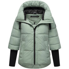 Navahoo Lotusherz Damen Herbst Winter Steppjacke SmokeyMint Gr&ouml;&szlig;e L - Gr.40