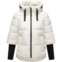Navahoo Lotusherz Damen Herbst Winter Steppjacke Offwhite Gr&ouml;&szlig;e L - Gr.40