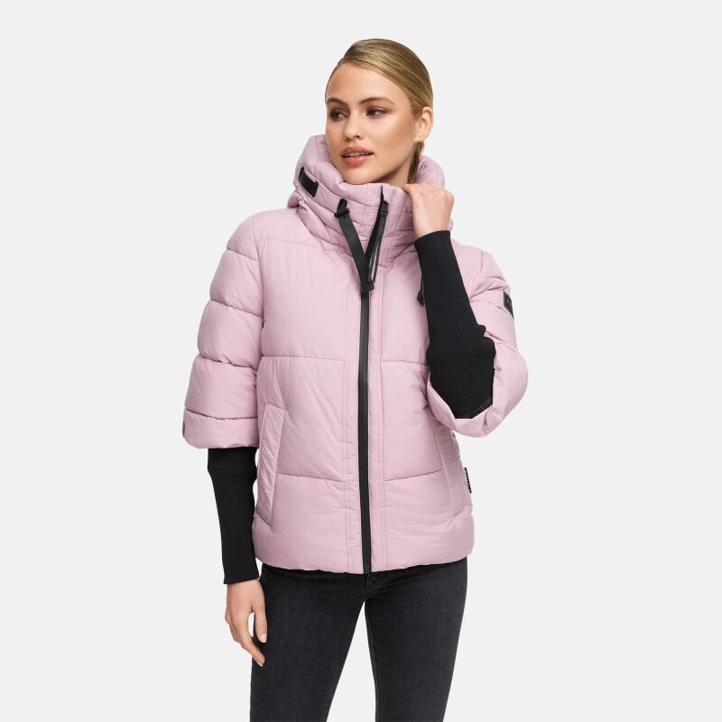 Navahoo Lotusherz Damen Herbst Winter Steppjacke LilacRose Gr&ouml;&szlig;e XS - Gr.34