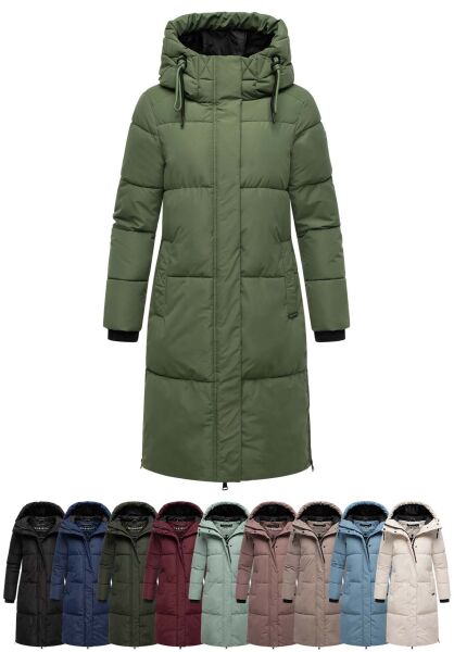 Marikoo Michikoo Damen Winterjacke gesteppt