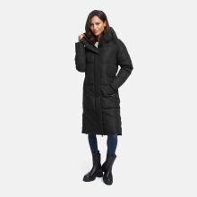 Marikoo Michikoo Damen Winterjacke gesteppt Schwarz-Größe L - Gr. 40