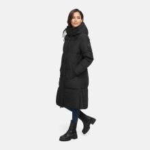 Marikoo Michikoo Damen Winterjacke gesteppt Schwarz-Größe L - Gr. 40