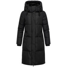 Marikoo Michikoo Damen Winterjacke gesteppt Schwarz-Größe L - Gr. 40