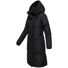 Marikoo Michikoo Damen Winterjacke gesteppt Schwarz-Größe L - Gr. 40