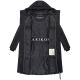 Marikoo Michikoo Damen Winterjacke gesteppt Schwarz-Größe L - Gr. 40