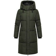 Marikoo Michikoo Damen Winterjacke gesteppt DarkOlive-Größe XS - Gr. 34
