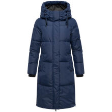 Marikoo Michikoo Damen Winterjacke gesteppt Navy-Größe XS - Gr. 34