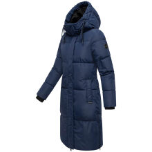 Marikoo Michikoo Damen Winterjacke gesteppt Navy-Größe XS - Gr. 34