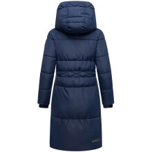 Marikoo Michikoo Damen Winterjacke gesteppt Navy-Größe XS - Gr. 34