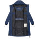 Marikoo Michikoo Damen Winterjacke gesteppt Navy-Größe XS - Gr. 34