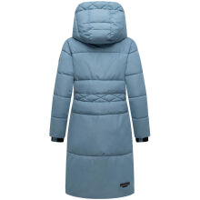 Marikoo Michikoo Damen Winterjacke gesteppt PowderBlue-Gr&ouml;&szlig;e XL - Gr. 42