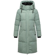 Marikoo Michikoo Damen Winterjacke gesteppt SmokeyMint-Gr&ouml;&szlig;e M - Gr. 38