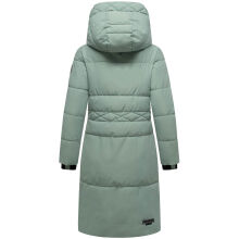 Marikoo Michikoo Damen Winterjacke gesteppt SmokeyMint-Gr&ouml;&szlig;e M - Gr. 38