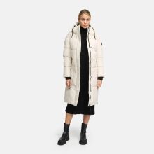 Marikoo Michikoo Damen Winterjacke gesteppt Cream-Größe XS - Gr. 34